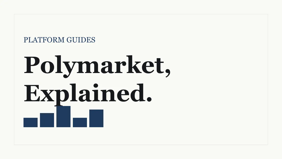 Editorial illustration of bar chart and headline type